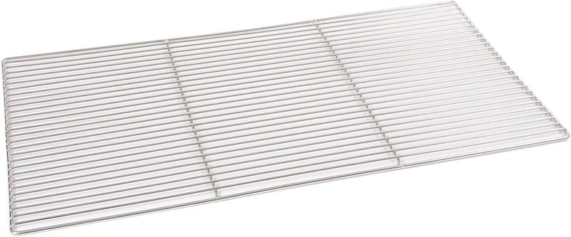 Grillrost 70 x 40 cm aus Edelstahl rostfrei und elektropoliert Grillstabdurchmesser 4 mm, Grillstaba