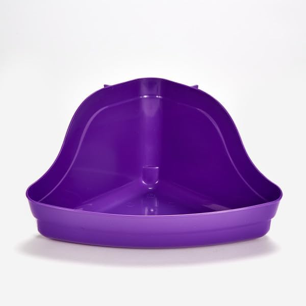 Interpet 862143 Kaytee High Corner Litter Pan für Kaninchen, Frettchen und andere Kleintiere, M Pan