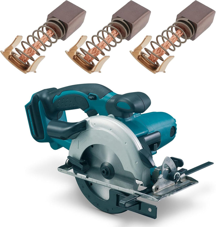 4 Stück Kohlebürsten für Elektrowerkzeuge Ersatz-Motorbürsten 7 Mm X 7 Mm X 9,5/12 Mm Kompatibel mit