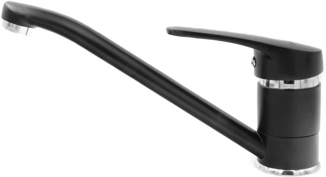 Faizee Möbel Granitspüle 76x44 Küchenspüle Eckig Spülbecken f. Unterschränke ab 45 cm inkl.Siphon Se