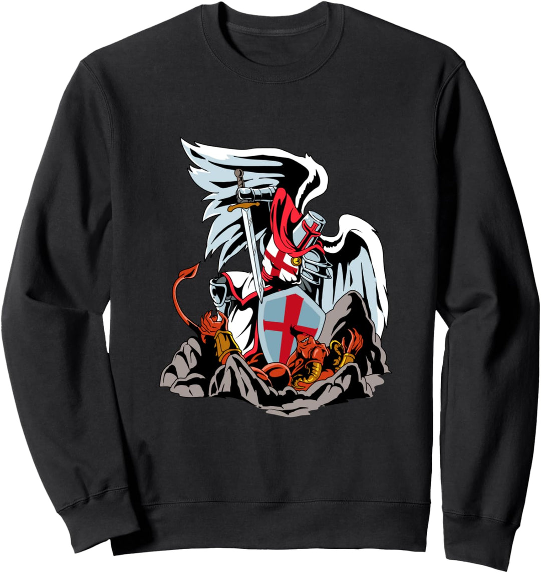 Tempelritter Kreuzritter-Krieger Sweatshirt