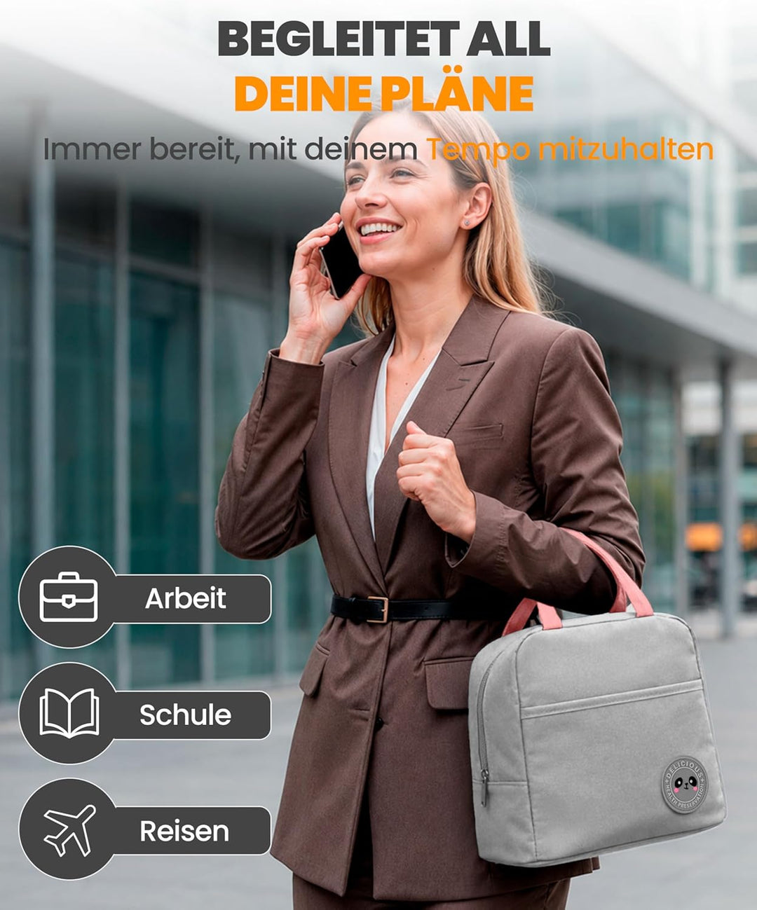unycos - Kühltasche für Lunch Multifunktionale 7L Aluminiumbeschichtete Thermotasche, Wasserabweisen