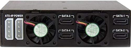 StarTech.com 4x Festplatten Wechselrahmen für 2,5 Zoll SATA / SAS Laufwerke - Mobile Rack Backplane