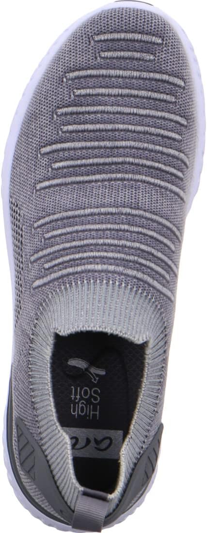 ara Herren SAN DIEGO 1135096 Slipper 44 EU Grau, 44 EU Grau