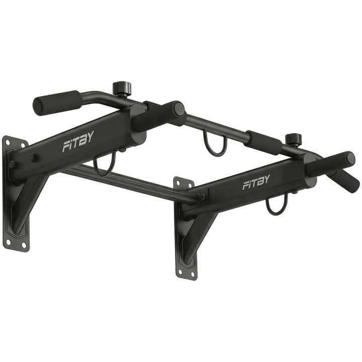 Pull Up Bar - 4-in-1 Klimmzugstange für Wandmontage - Multifunktionale Pull Up Station für Krafttrai