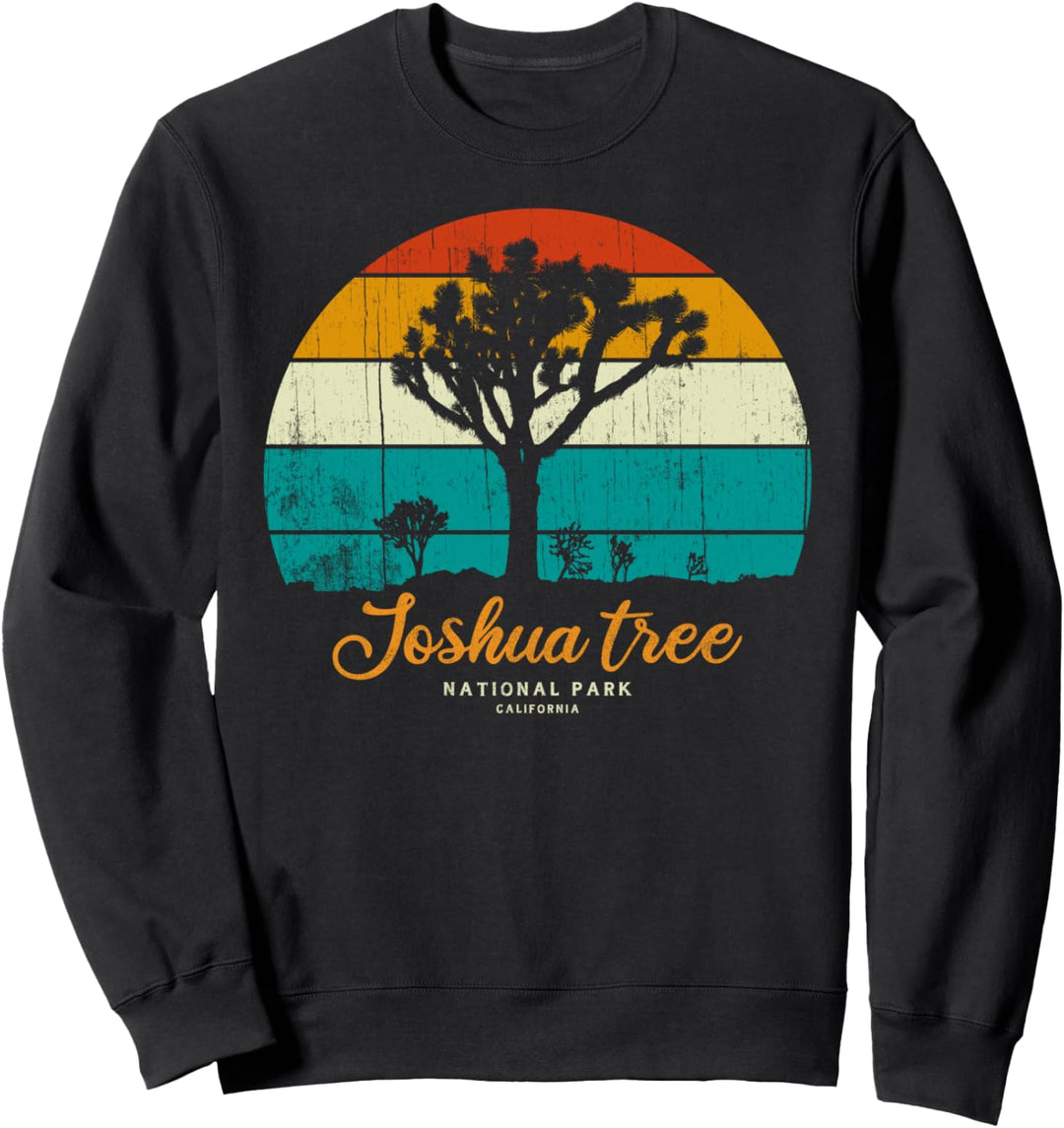 Vintage Retro Style Joshua Tree National Park California Sweatshirt