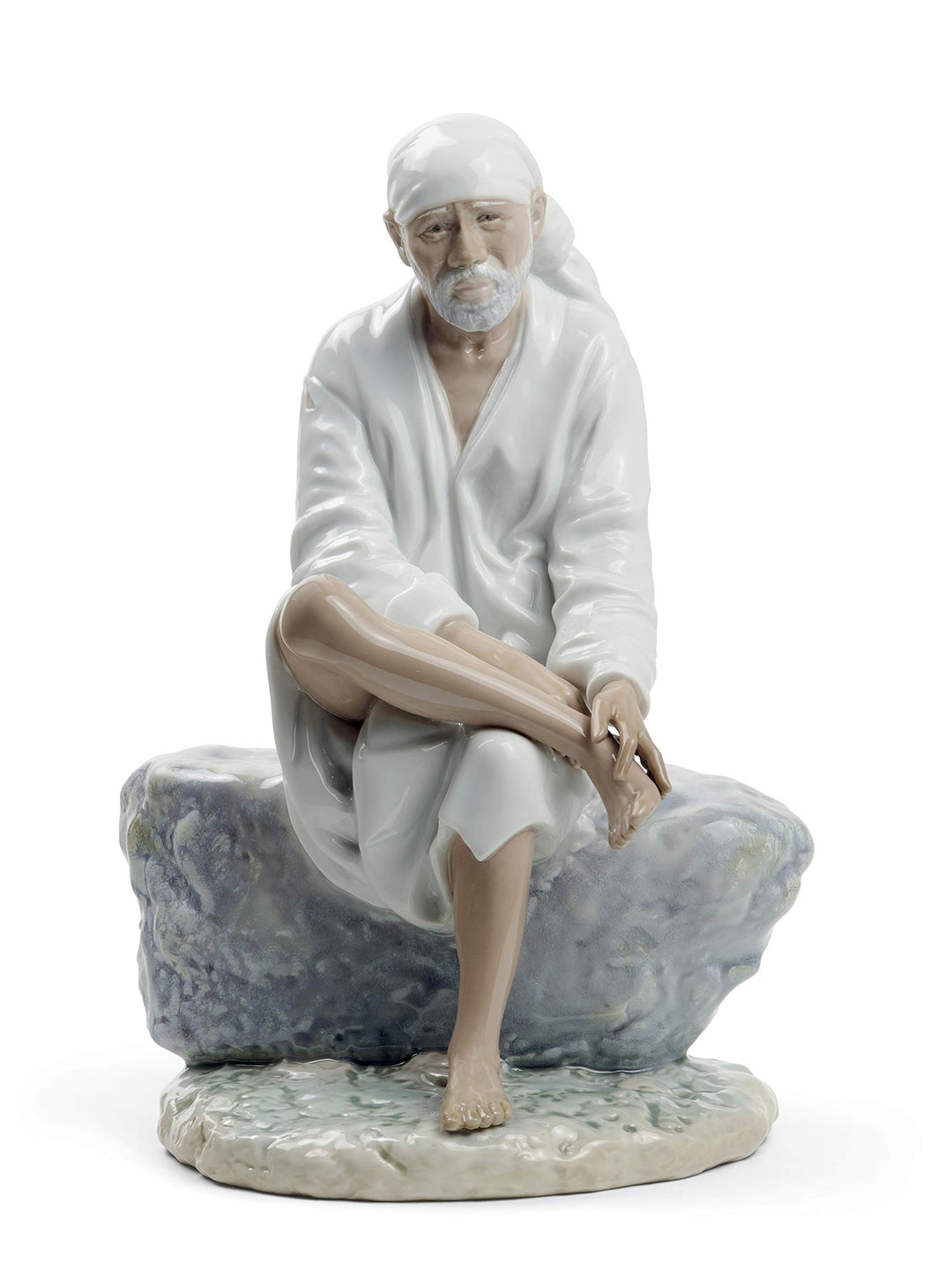 LLADRÓ Figur Sai Baba. Sai Baba. Porzellan.