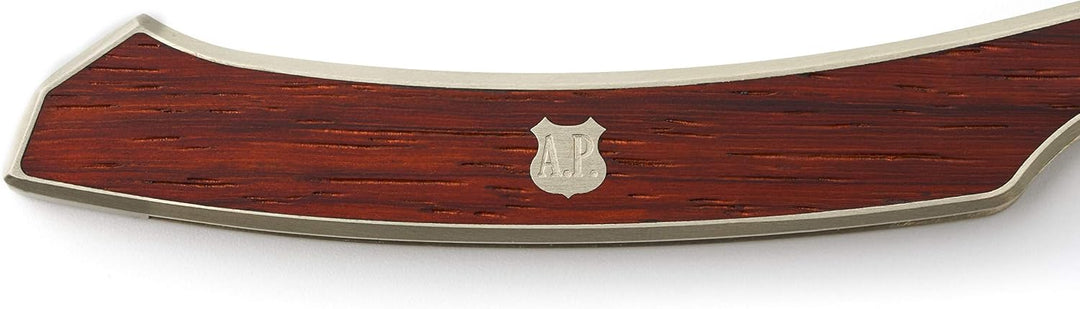 A.P. Donovan – 5/8“ Rasiermesser aus Solingen | mit Goldätzung | Bartpflege für Männer (Rasiermesser