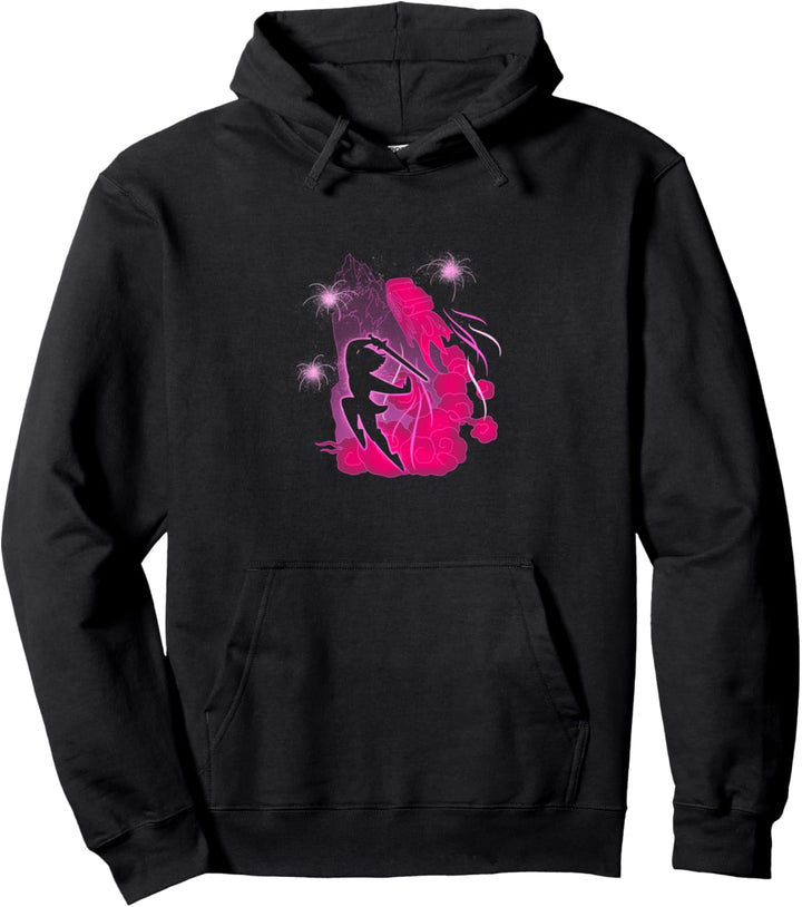 Disney Mulan Firework Glow Silhouette Pullover Hoodie