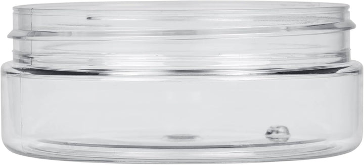 Lebensmittelechte PET Dosen Isabella transparent mit Aluminium-Schraubverschluss für Lebensmittel, K