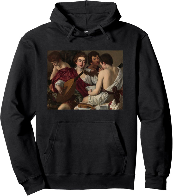 Caravaggio's Musicians Pullover Hoodie