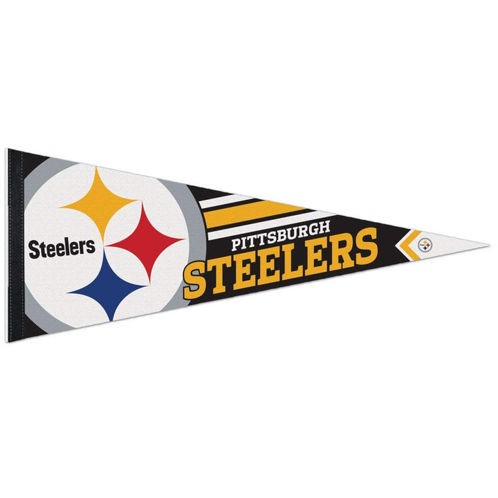 Wincraft NFL 14527115 Pittsburgh Steelers Premium Wimpel, 30,5 x 76,2 cm