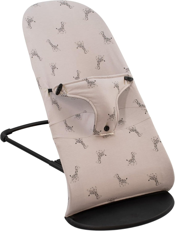 JYOKO Kids Bezug kompatibel mit Babybjorn Bliss, Balance, Soft (Giraffe, Baumwolle), Giraffe