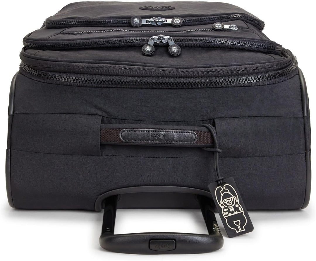 Kipling New Youri Spin M, erweiterbarer Spinner, mittelgross Black Noir, Black Noir