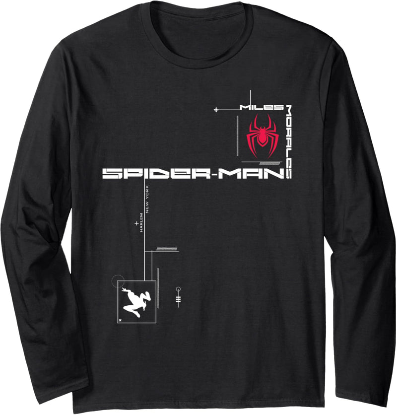 Marvel Spider-Man: Miles Morales Game Langarmshirt