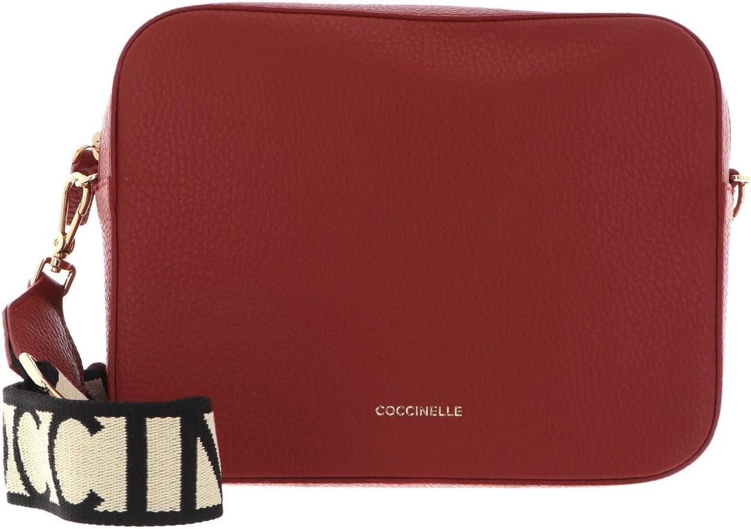 Coccinelle Tebe Mini Crossover Bag Acero