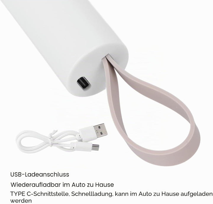 Elektrischer Staubwedel mit Elektrostatischer Adsorption – Effektive Reinigungsbürste für Haus und A