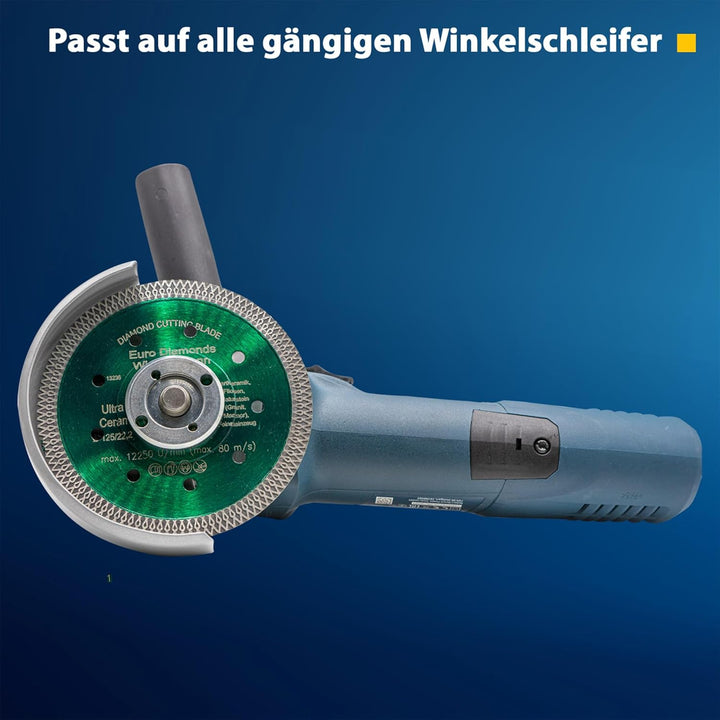 Profi Diamant-Trennscheibe Ceramic Super Ultra von EDW, 115 mm x 22,2mm, Fliesenscheibe/Fliesentrenn