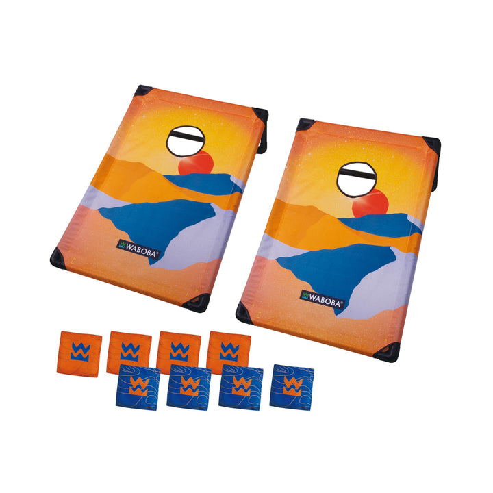 Waboba Cornhole Spielset - Leichtes Reisespiel für Outdoor-Spass