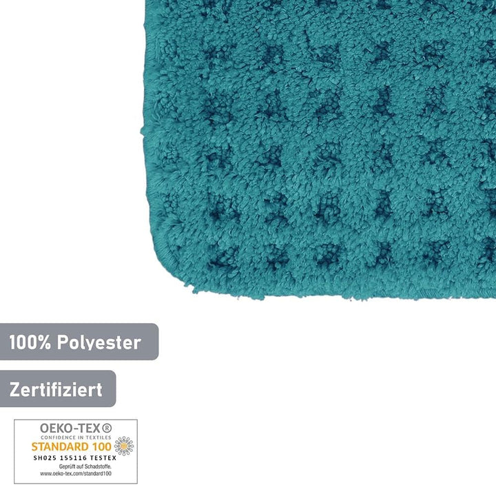 PANA Flauschiger Badvorleger in versch. Farben und Grössen • Badteppich aus weichen Mikrofasern • ru