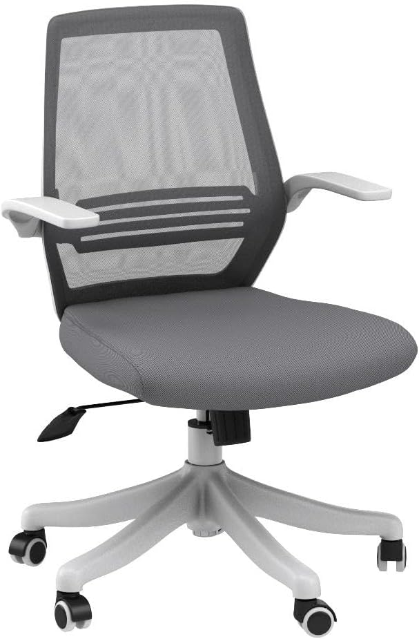 SIHOO Bürostuhl Ergonomisch Schreibtischstuhl mit Hochklappbaren Armlehnen Höhenverstellung Taillens