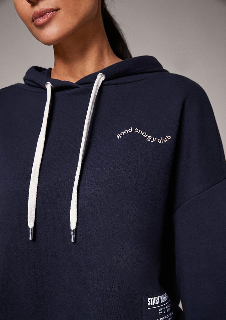 Comma Damen Sweatshirt 38 59d6 Placed Embroidery, 38 59d6 Placed Embroidery