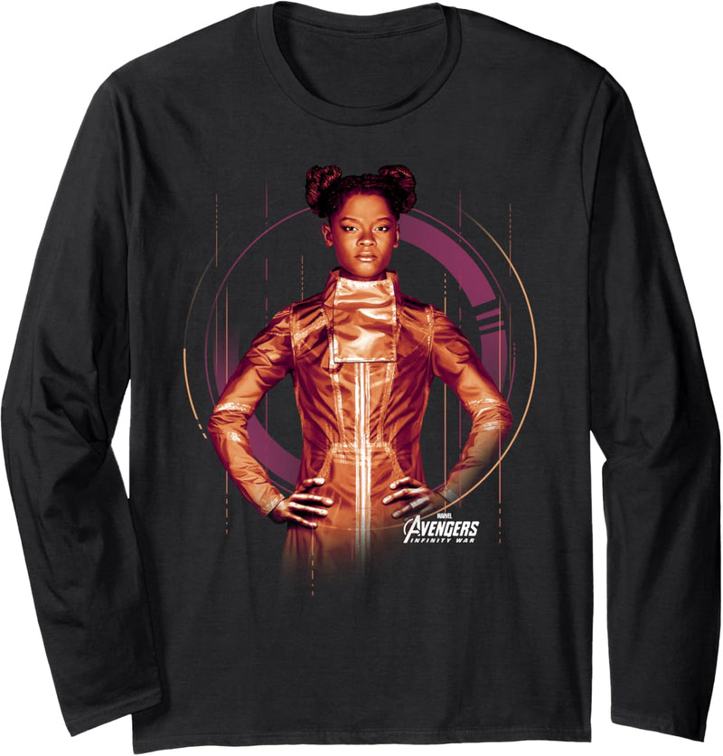 Marvel Avengers: Infinity War Shuri Portrait Langarmshirt