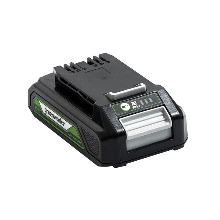 Greenworks 24V Akku - Original Greenworks 2Ah Leistungsstarker Lithium-Ionen Akku, leichtes Design m