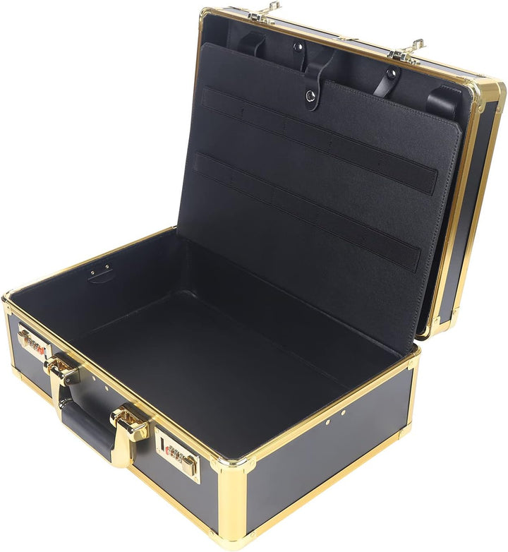 Tragbar Grosser Friseursalon Stylist Koffer, 40x28cm Werkzeug Organizer, Kosmetikkoffer Mit Passwort