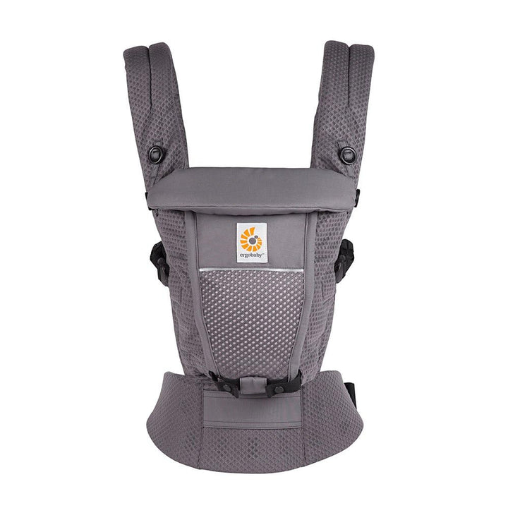 Ergobaby Adapt Babytrage für Neugeborene ab Geburt, 3-Positionen SoftFlex Mesh Ergonomische Babybauc
