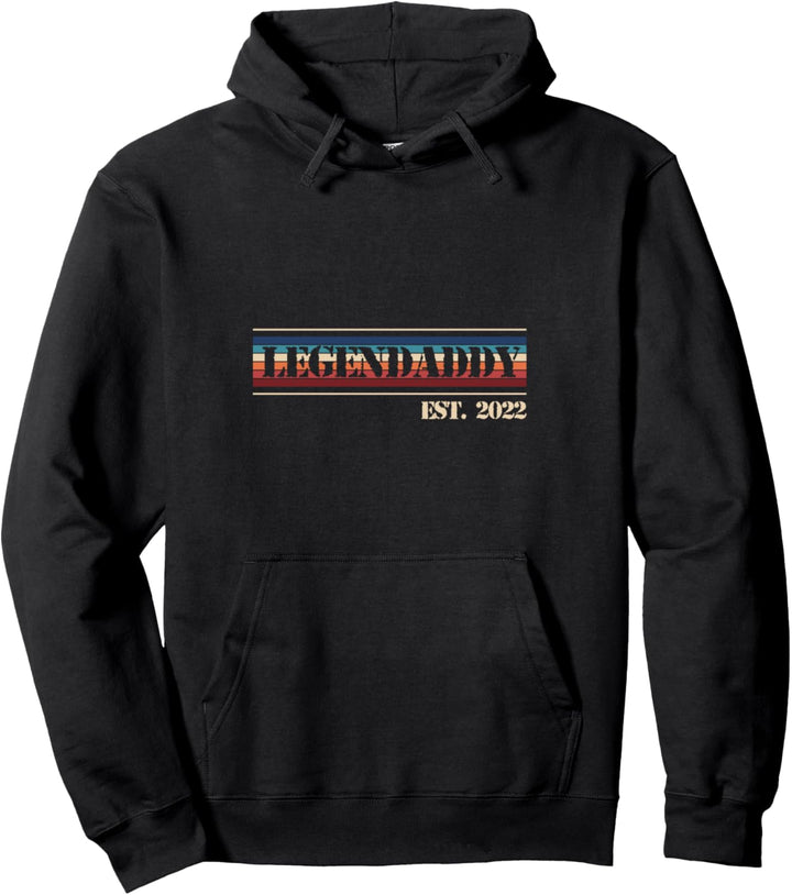 Legendaddy Est. 2022 Legendary Daddy Vatertag Pullover Hoodie