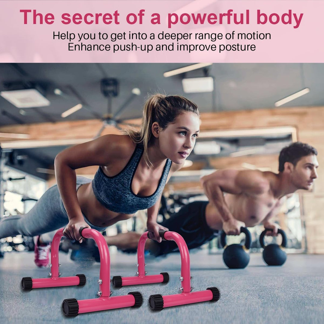 AmazeFan Parallettes, Handstand Barrenm, Grosser Push Up Bar & & Dip Barren, Rutschfeste Liegestützg