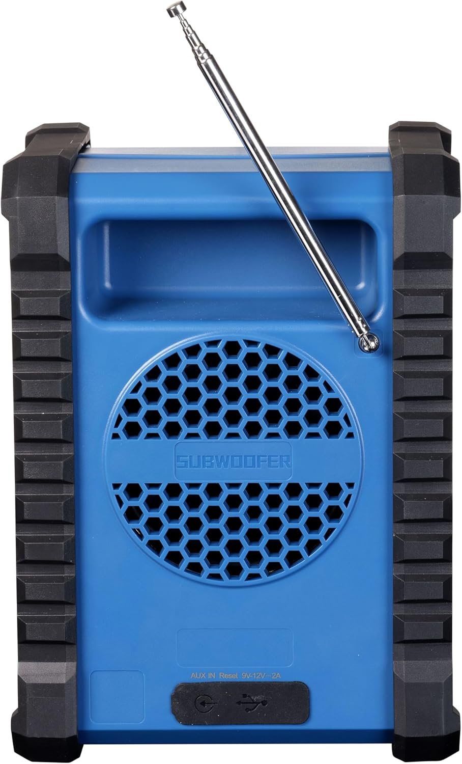 Denver WRD-60 Baustellenradio mit DAB+ / DAB/FM & Bluetooth – Akku Radio mit 2000 mAh - IP54 Staub-