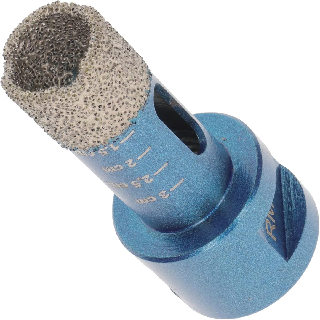 PRODIAMANT Diamant Fliesenbohrer 18 mm x M14 Fliese, Feinsteinzeug, Keramik für Winkelschleifer Prem