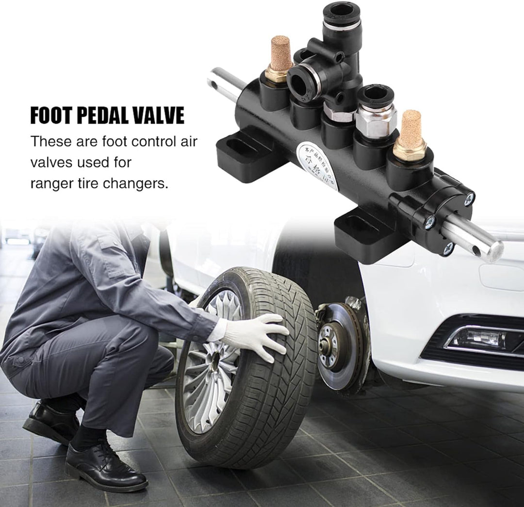 Luftregelventil, Fusspedal Ventil für Reifenmontiermaschine Liefert Werkzeug Typ B(Type B(4))