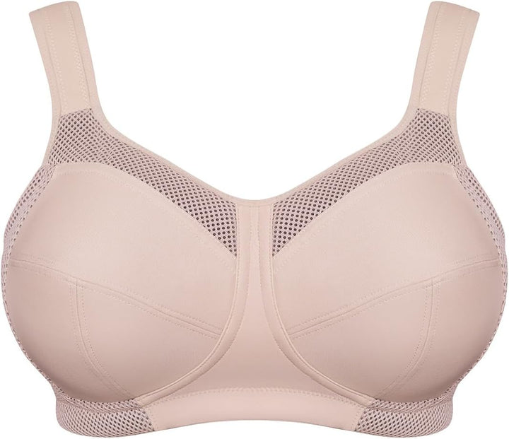 Ulla Dessous - Kate Sport und Entlastungs-BH ohne Bügel - 6028 - Gepolsterte Träger, Viergeteilte Cu