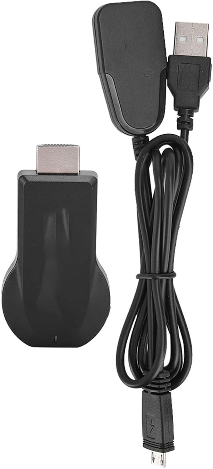 Drahtloser WiFi Display Dongle, Wireless HDMI Adapter Dongle 2,4 GHz Drahtloser Display-Adapter 1080
