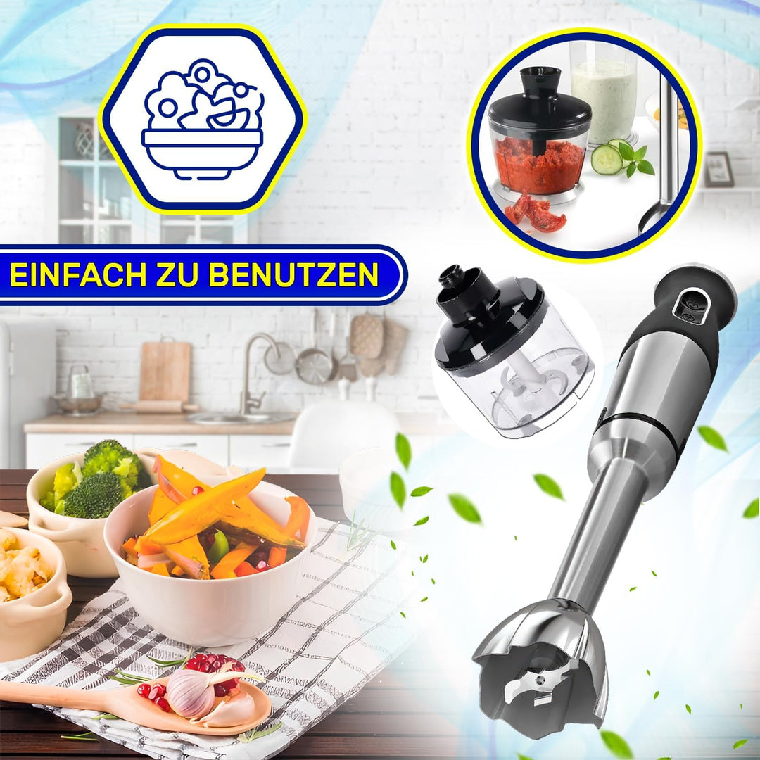 MONTERAL Blender Zerkleinerer für Stabmixer mit Originalcode 12043110 für Bosch MaxoMixx - Garantie