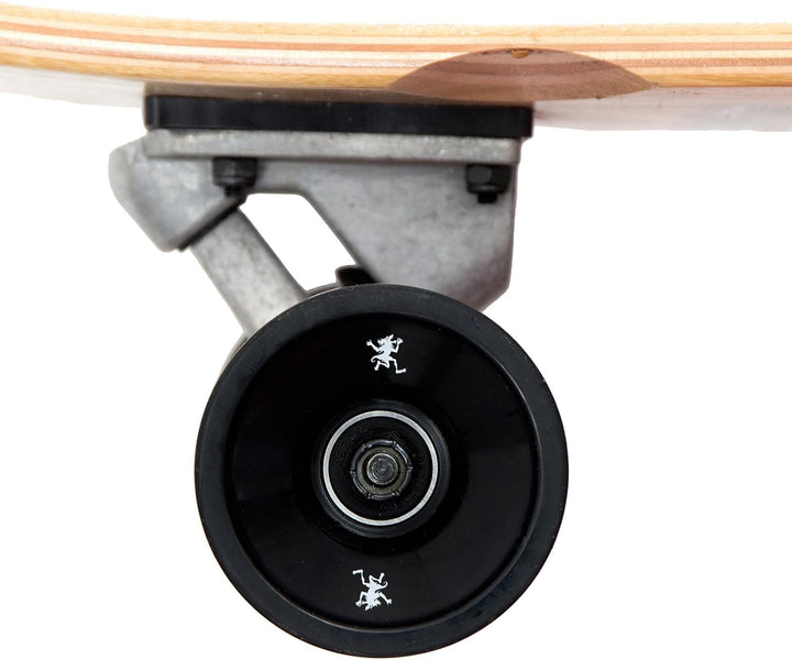 Apollo Longboard, Komplettboard mit High Speed ABEC Kugellagern, Drop Through, Freeride, Skaten, Cru