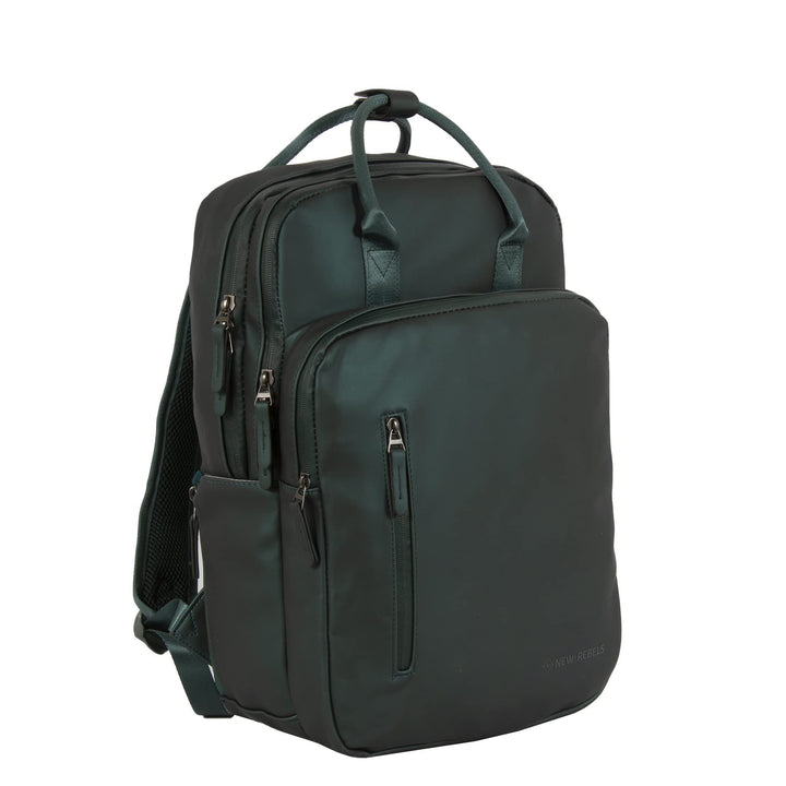 New Rebels Unisex William RUCKSACK (1er Pack) 28x16x44cm Metallic Green, 28x16x44cm Metallic Green