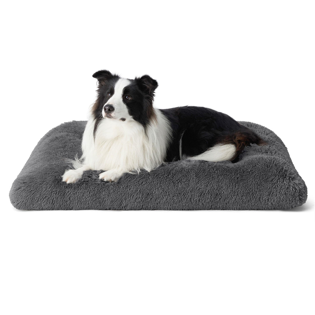 BEDSURE Flauschiges Hundebett Grosse Hunde - 89x58x8 cm Hundebett waschbar für grosse Hunde, rutschf