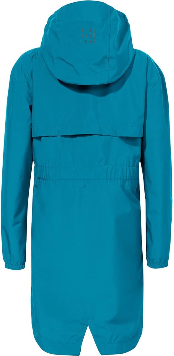 VAUDE Unisex Kinder Kids Rain Coat Girls Jacke, 116 arctic blue