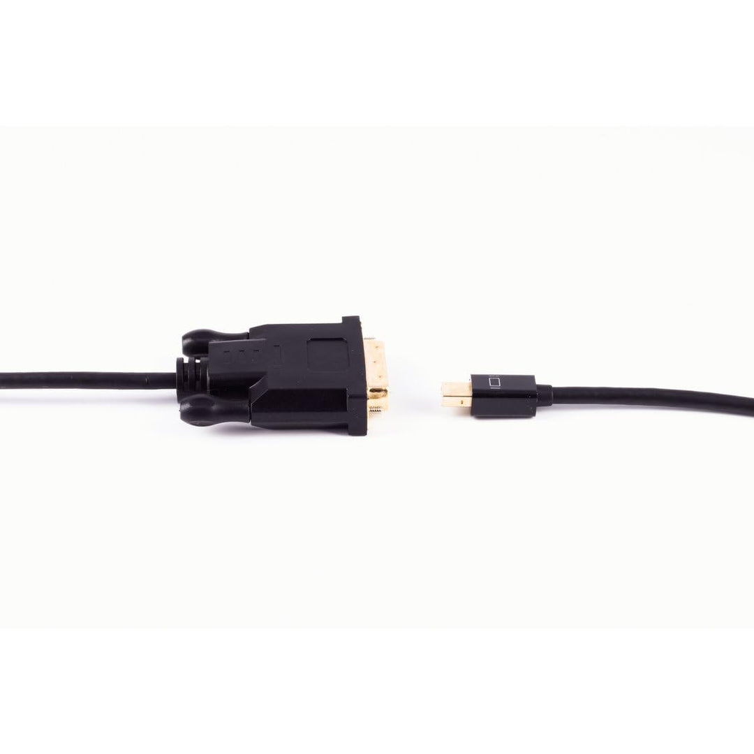 Mini Displayport 1.2/DVI D 24+1 Stecker schwarz 5m 5,00m, 5,00m