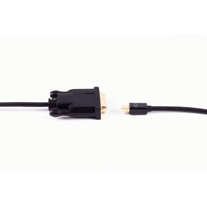 Mini Displayport 1.2/DVI D 24+1 Stecker schwarz 2m 2,00m, 2,00m
