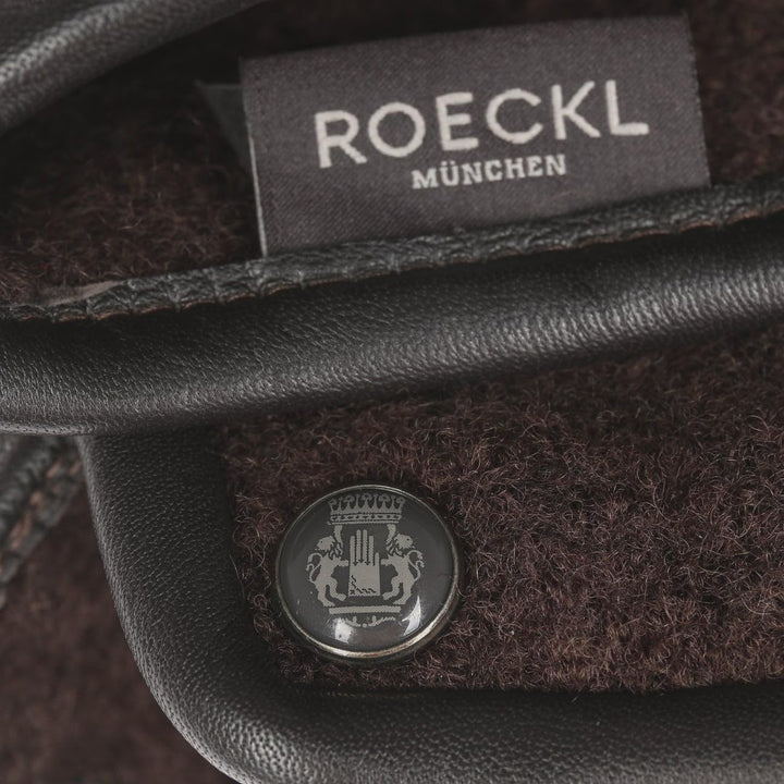 Roeckl Damen Original Walkhandschuh Handschuhe 17,5 cm (6,5) Braun (25), 17,5 cm (6,5) Braun (25)