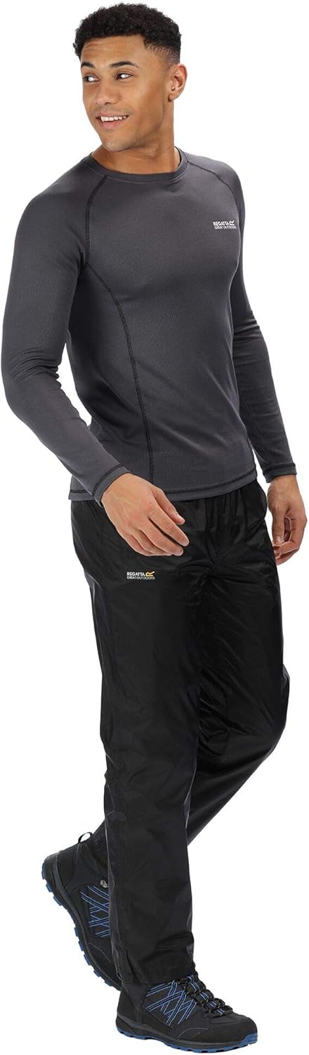 Regatta Herren Stormbreak Waterproof Over Hose S Schwarz, S Schwarz