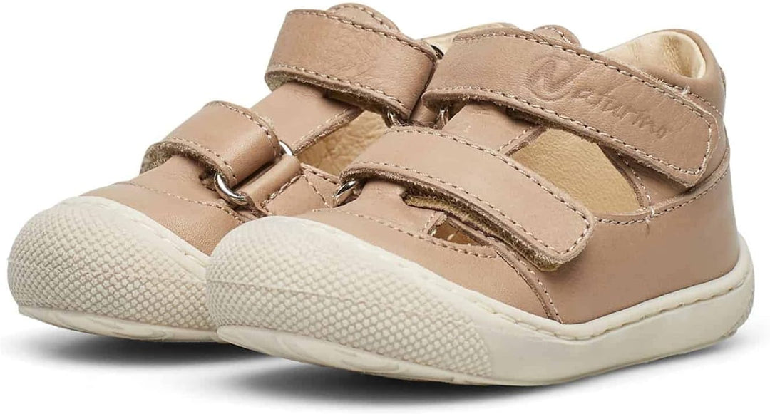 Naturino Halb geschlossene Sandalen, 17 EU Beige