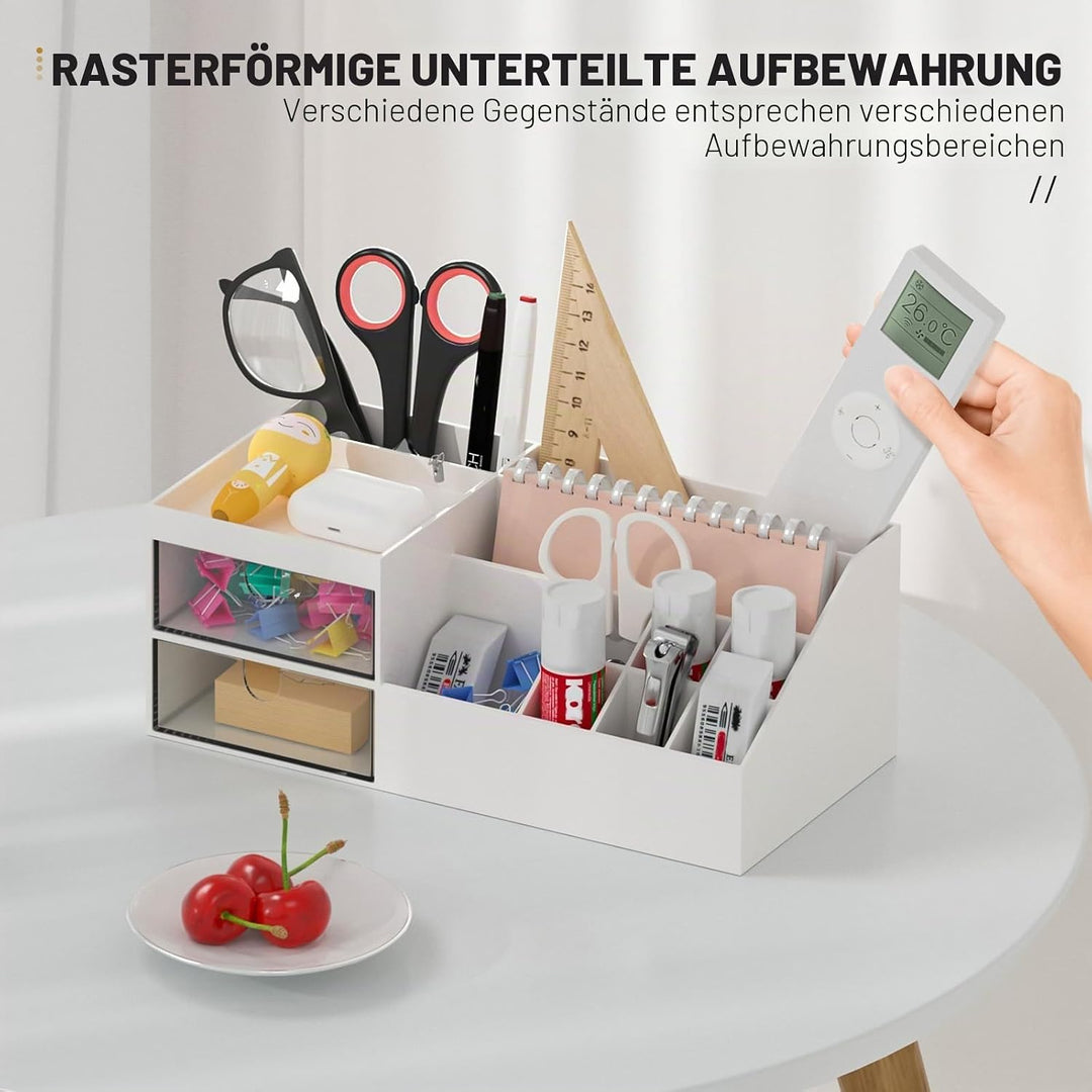 Subsky Make up Organizer mit Schubladen, Multifunktion Schminktisch Organizer Einfache Aufbewahrung