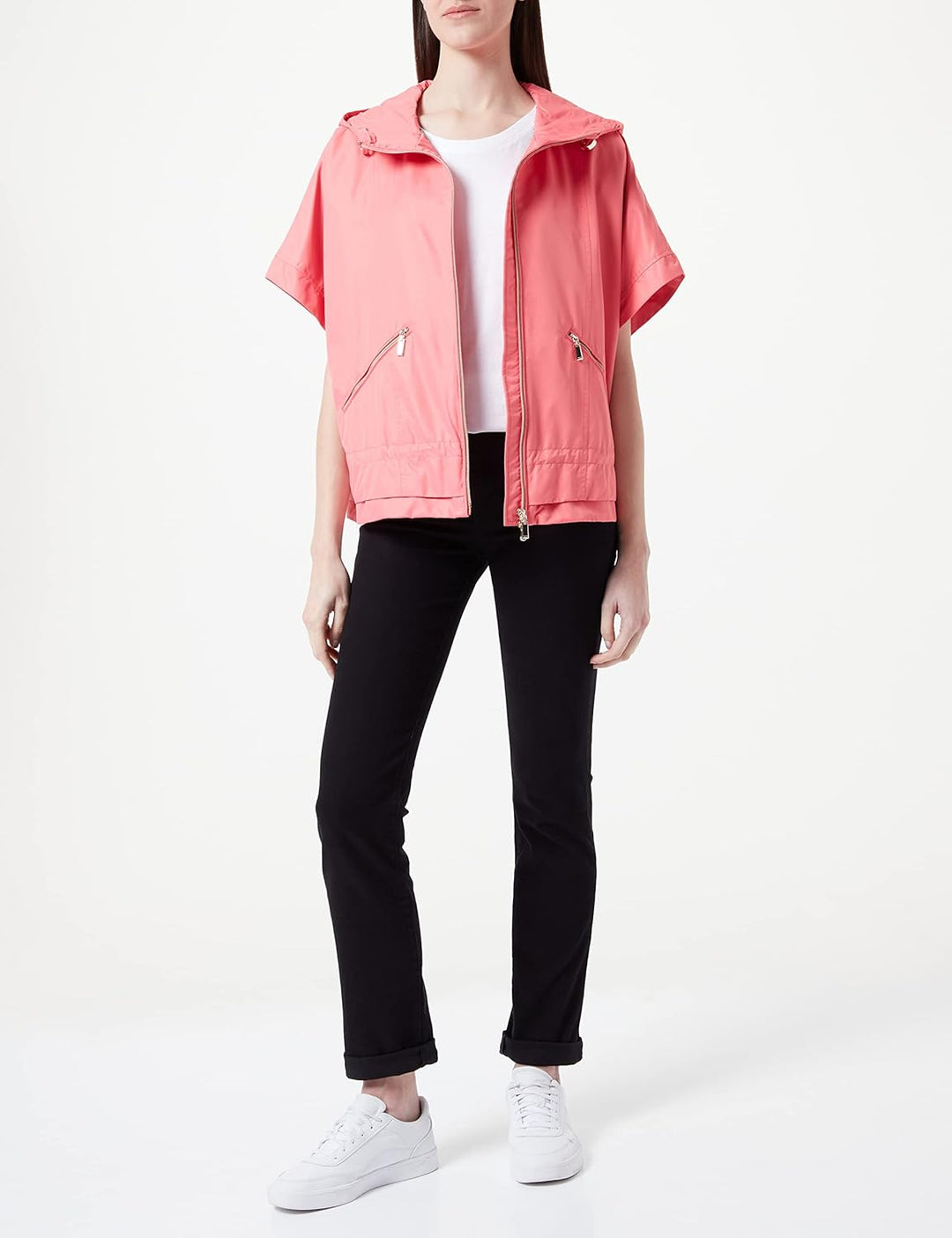 Geox W SEYLA Damen Jacken 44 Sunkist Coral, 44 Sunkist Coral