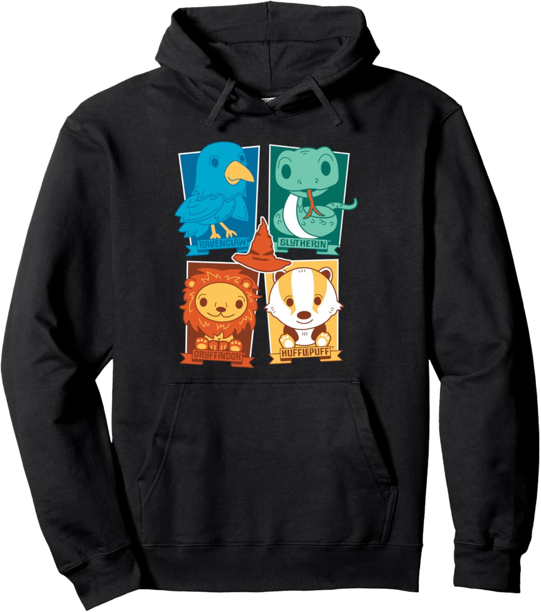 Harry Potter Sorting Hat and Houses Pullover Hoodie